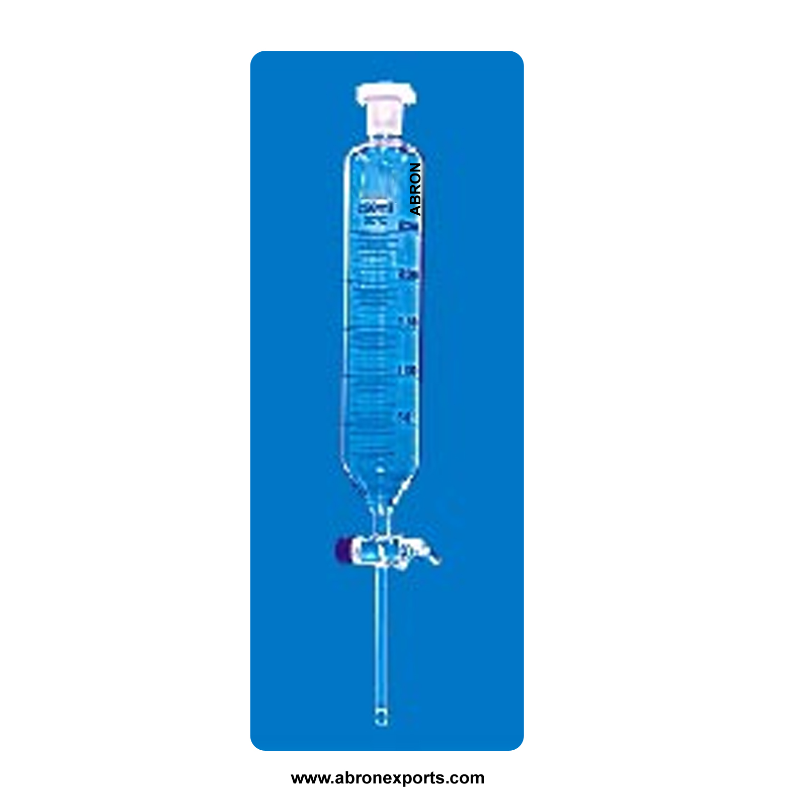 Dropping funnels cylindrical graduated abron AC-2247